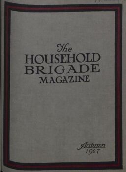 The Guards Magazine – Autumn 1927