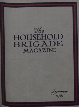 The Guards Magazine – Summer 1926