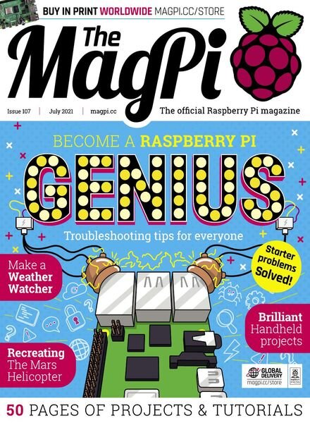The MagPi – July 2021 Cover