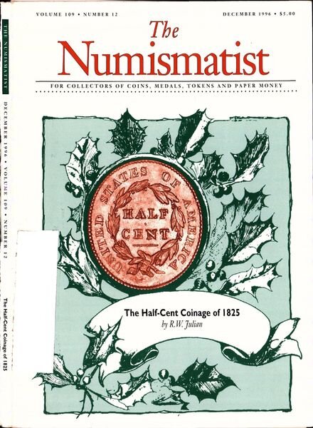 The Numismatist – December 1996 Cover