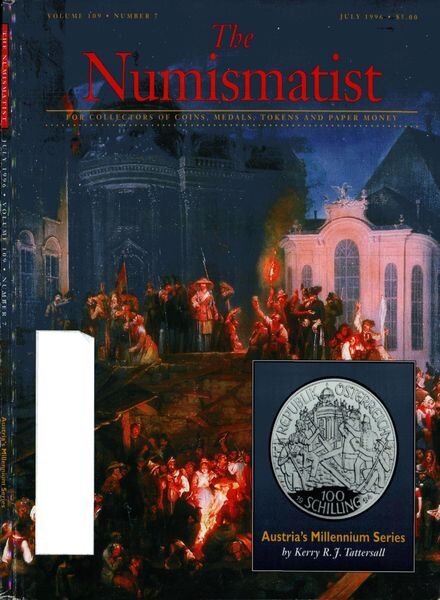 The Numismatist – July 1996 Cover
