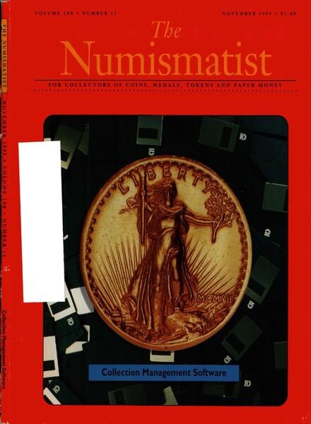 The Numismatist – November 1995 Cover