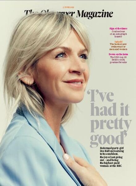 The Observer Magazine – 27 June 2021 Cover