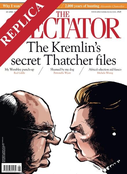 The Spectator – 20 April 2013 Cover