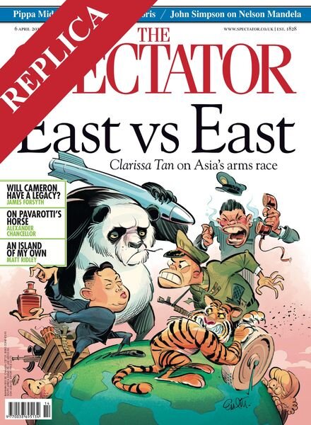 The Spectator – 6 April 2013 Cover