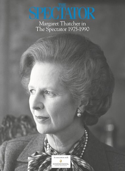 The Spectator – Margaret Thatcher in The Spectator 1975 – 1990 Cover