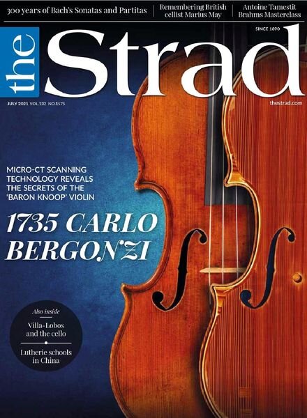 The Strad – July 2021 Cover