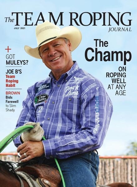 The Team Roping Journal – July 2021 Cover