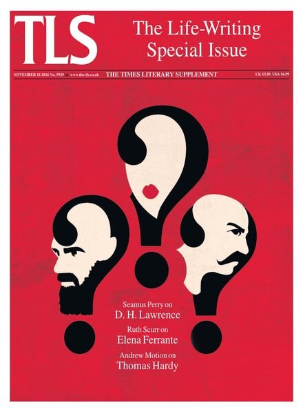 The Times Literary Supplement – 18 November 2016 Cover