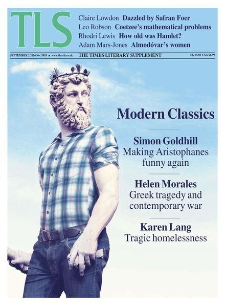 The Times Literary Supplement – 2 September 2016 Cover