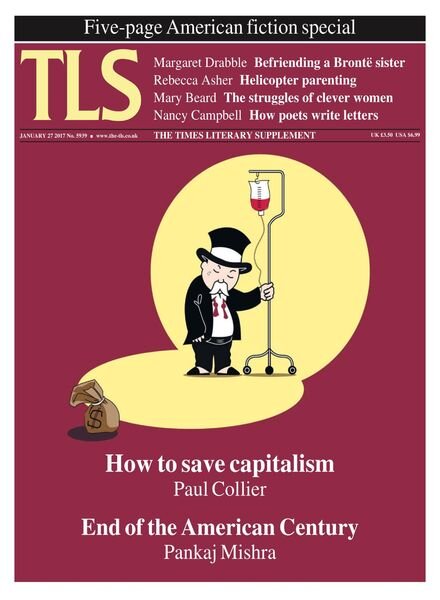The Times Literary Supplement – 27 January 2017 Cover