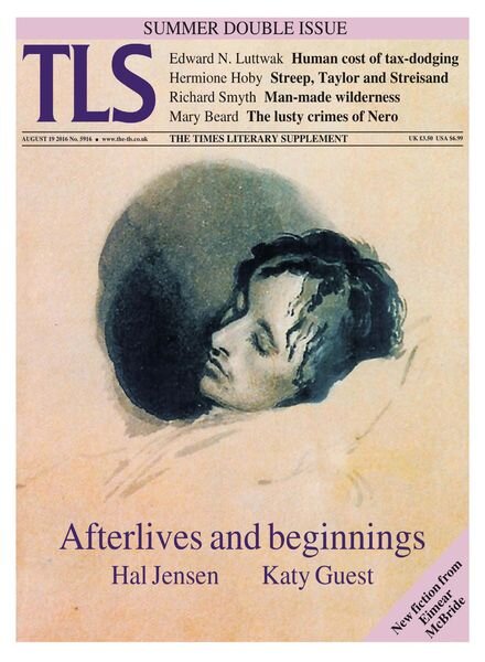 The Times Literary Supplement – August 19-26 2016 Cover