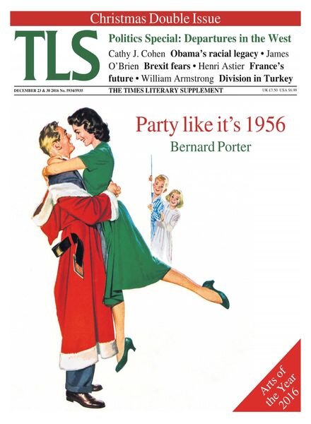 The Times Literary Supplement – December 23 30 2016 Cover