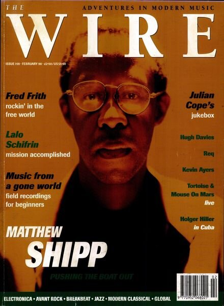 The Wire – February 1998 Issue 168 Cover