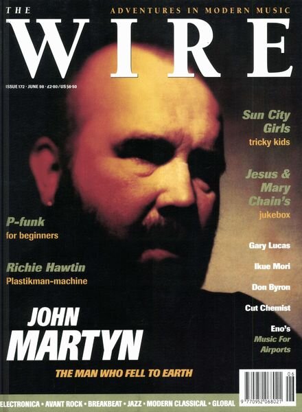 The Wire – June 1998 Issue 172 Cover