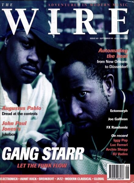 The Wire – September 1999 Issue 187 Cover