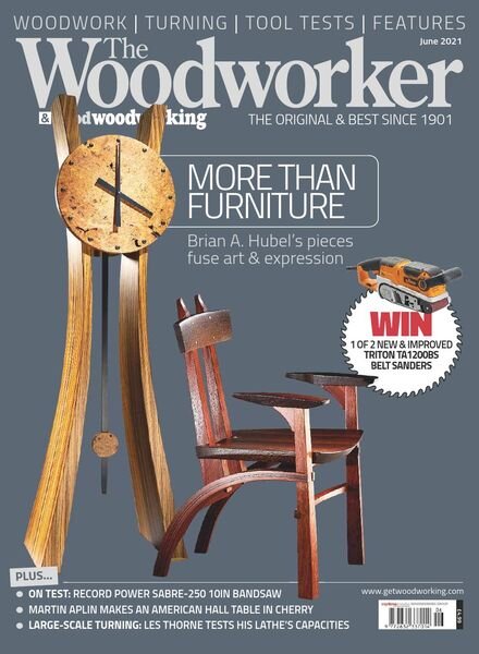 The Woodworker & Woodturner – June 2021 Cover