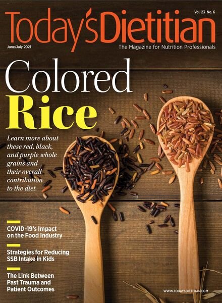 Today’s Dietitian – June-July 2021 Cover