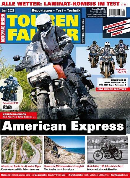 Tourenfahrer – Juni 2021 Cover