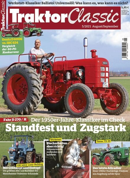 Traktor Classic – Juli 2021 Cover