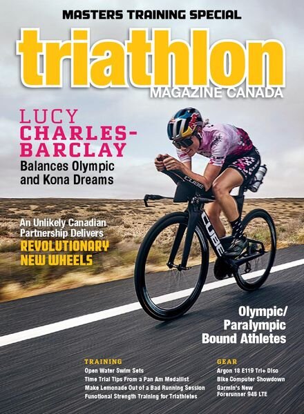 Triathlon Magazine Canada – Volume 16 Issue 4 – July-August 2021 Cover
