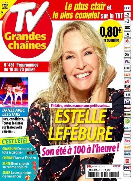 TV Grandes chaines – 10 Juillet 2021 Cover
