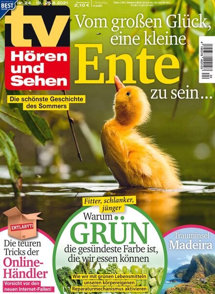 TV Horen und Sehen – 11 Juni 2021 Cover