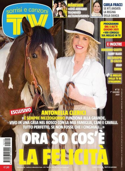 TV Sorrisi e Canzoni – 01 giugno 2021 Cover