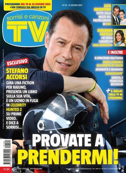 TV Sorrisi e Canzoni – 15 giugno 2021 Cover