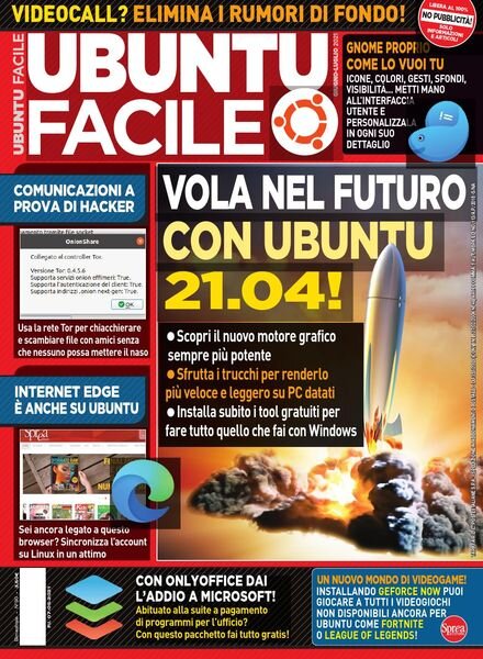 Ubuntu Facile – Giugno-Luglio 2021 Cover