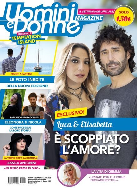 Uomini e Donne magazine – 18 giugno 2021 Cover