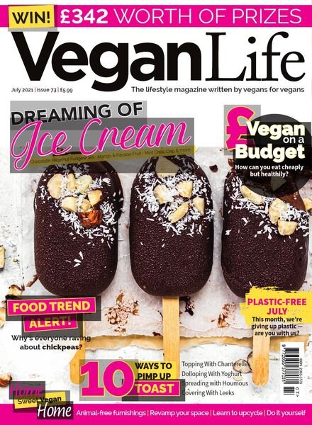 Vegan Life – July 2021 Cover