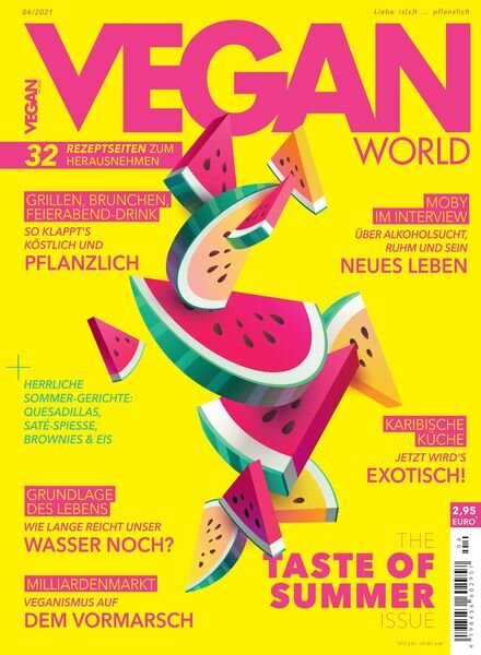 Vegan World – Juni 2021 Cover