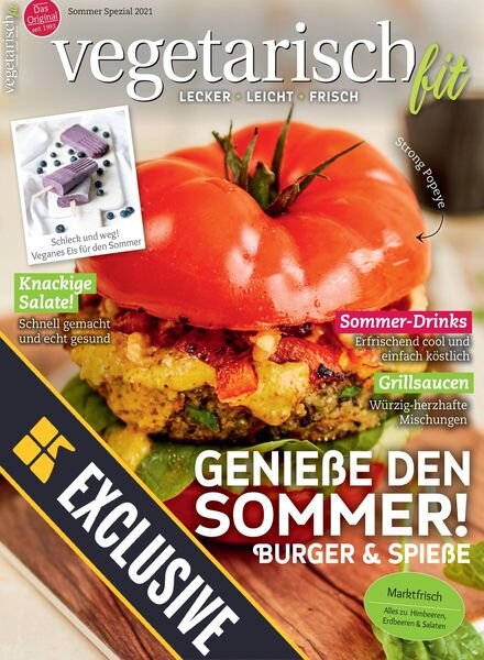 Vegetarisch fit – 04 Juli 2021 Cover