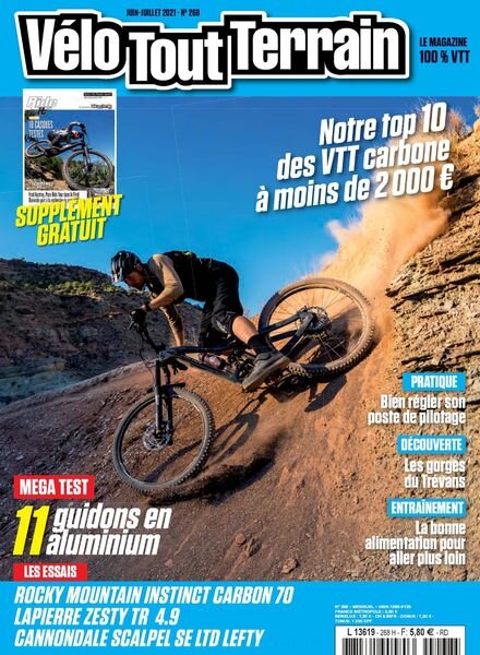 Velo Tout Terrain – Juin-Juillet 2021 Cover