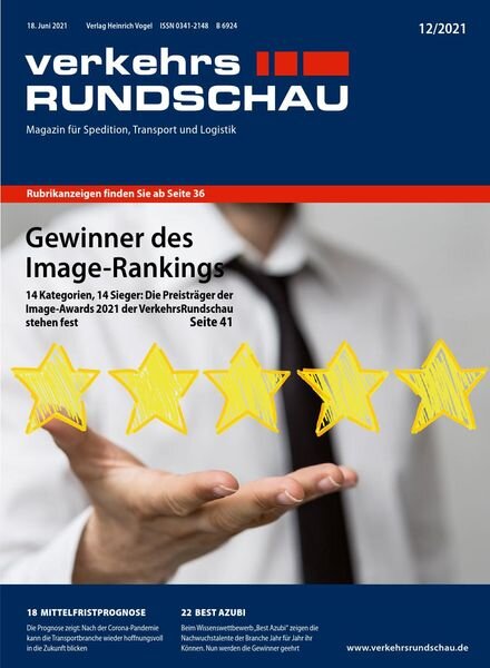 VerkehrsRundschau – 10 Juni 2021 Cover