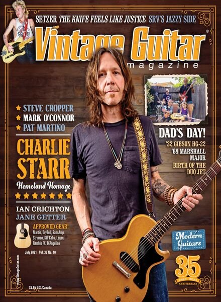 Vintage Guitar – July 2021 Cover