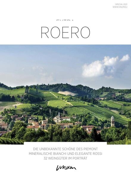 Vinum – Extra Roero 2021 Cover