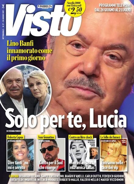 Visto – 24 Giugno 2021 Cover