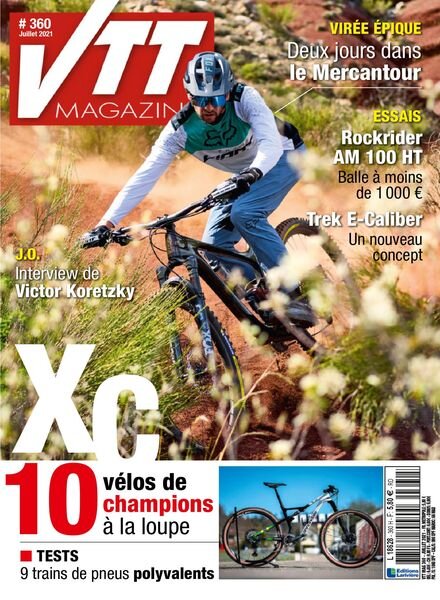 VTT Magazine – aout 2021 Cover