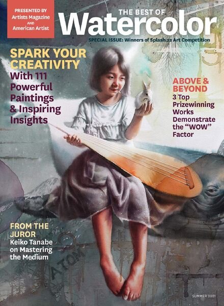 Watercolor Artist – June 2021 Cover