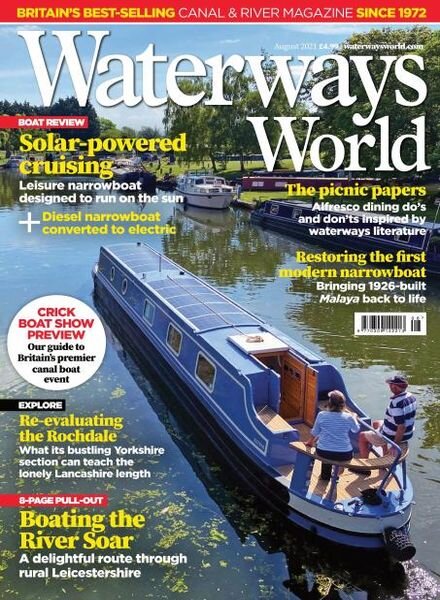 Waterways World – August 2021 Cover