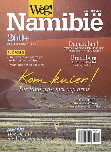 Weg! Namibie – Junie 2021 Cover