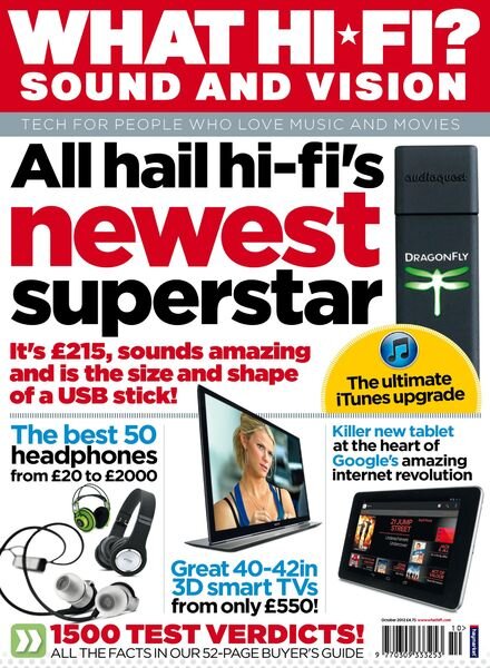What Hi-Fi UK – October 2012 Cover
