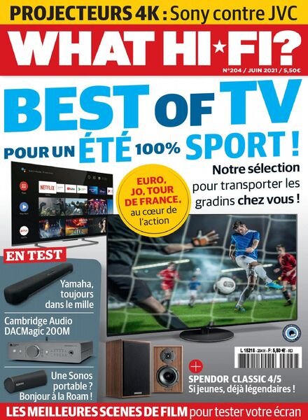 What Hifi France – juin 2021 Cover