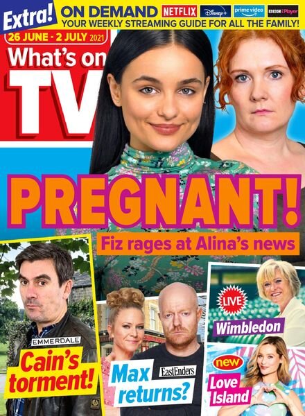 What’s on TV – 26 June 2021 Cover