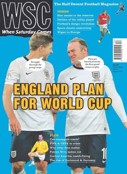 When Saturday Comes – December 2013 Cover