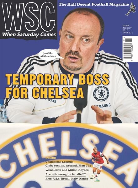 When Saturday Comes – January 2013 Cover
