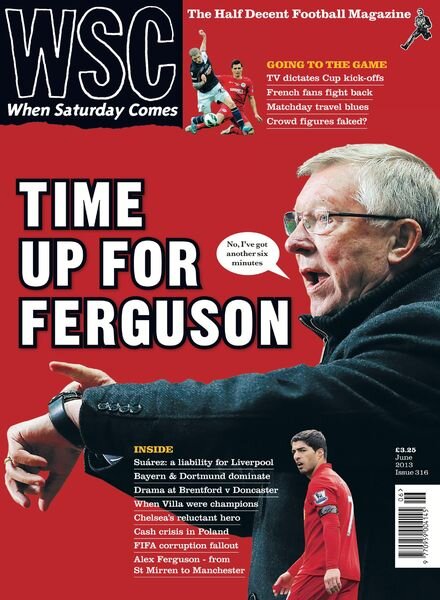 When Saturday Comes – June 2013 Cover