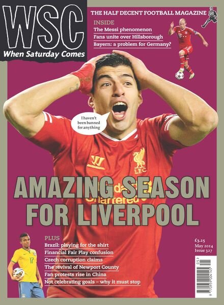 When Saturday Comes – May 2014 Cover